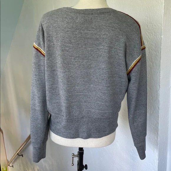 Madewell Miles Embroidered Sweatshirt‎ Medium - Picture 5 of 6